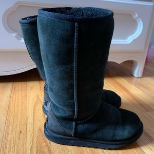 black ugg boots